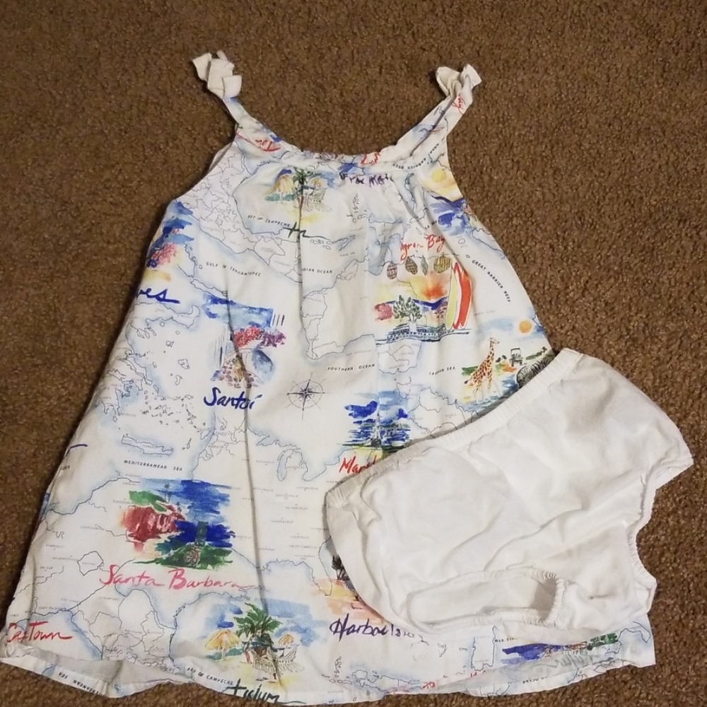 Baby Gap tropical dress